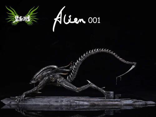 Alien 001 - Alien Resin Statue - BiHaiChaoSheng Studio - Image 2