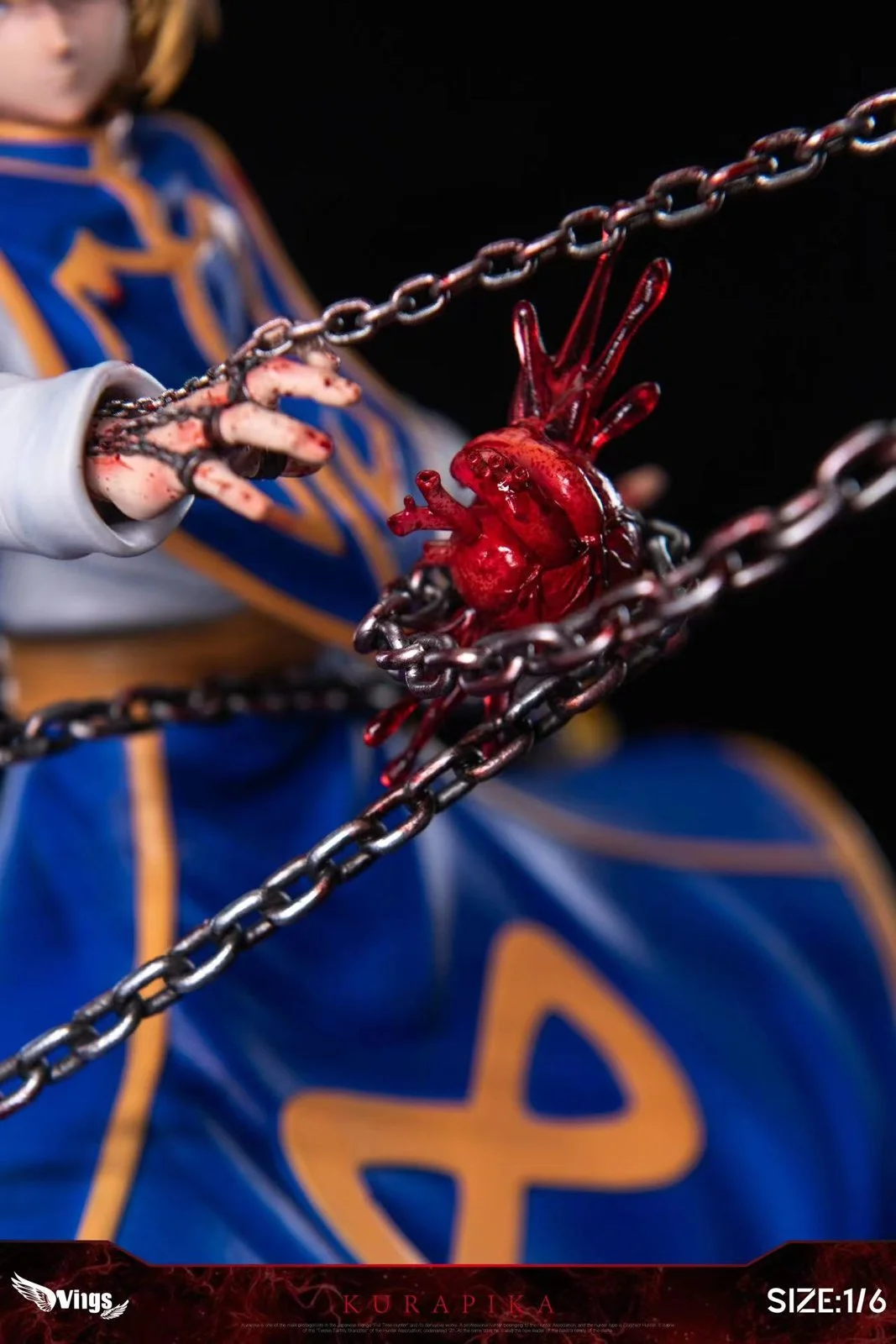 1/6 Scale Emperor Time Kurapika with LED - HUNTER X HUNTER Resin Statue - Wings Studio - Image 5