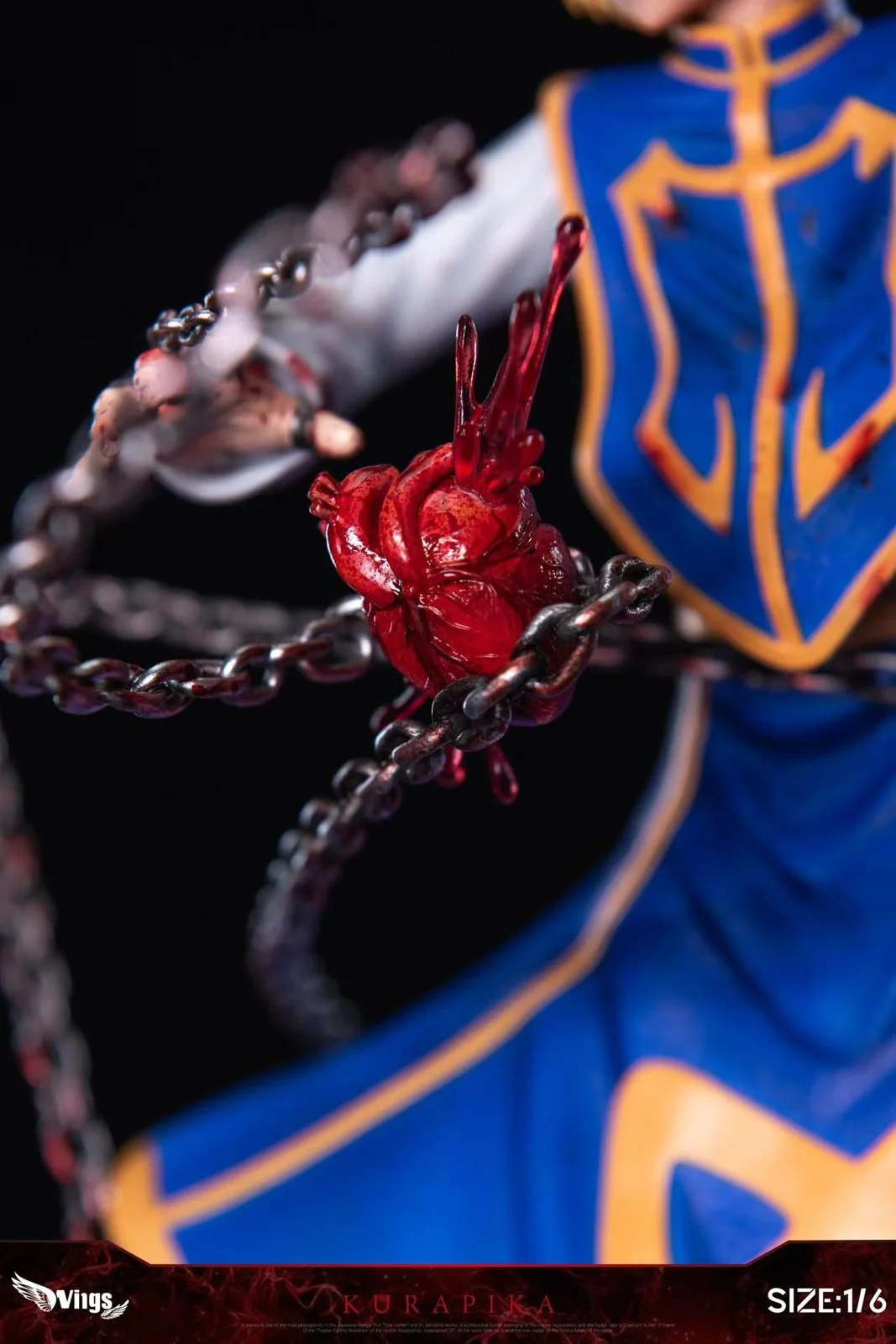 1/6 Scale Emperor Time Kurapika with LED - HUNTER X HUNTER Resin Statue - Wings Studio - Image 6