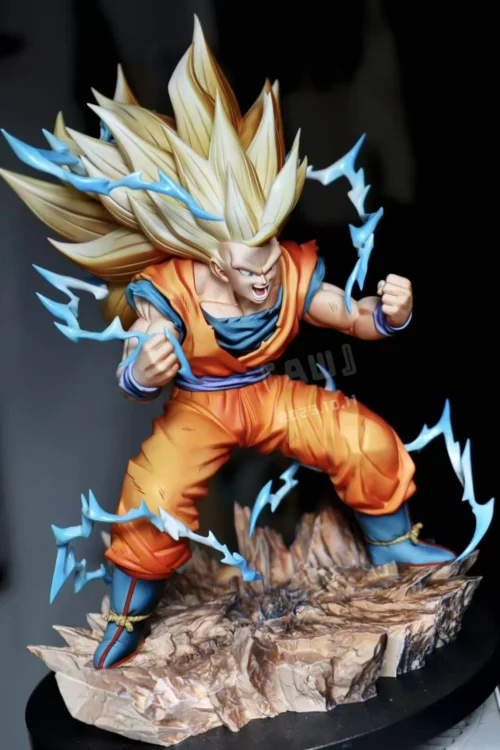 1/6 Scale Burst Super Saiyan 3 Son Goku - Dragon Ball Statue - AW Studios