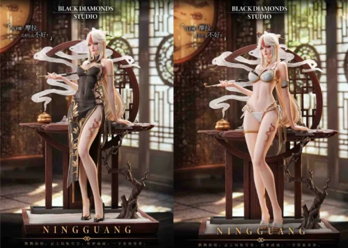 1/4 Scale Ningguang - Genshin Impact Resin Statue - Black Diamonds Studio - Image 1
