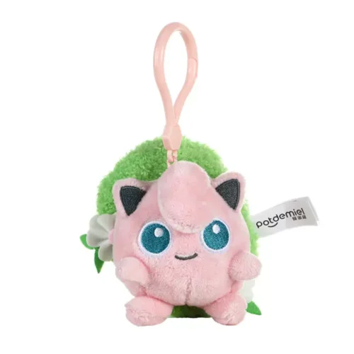 Licensed Grassland Ver. Jigglypuff Super Soft Short Plush Doll Charms - Free Shipping - Pokemon [In Stock] - Image 1