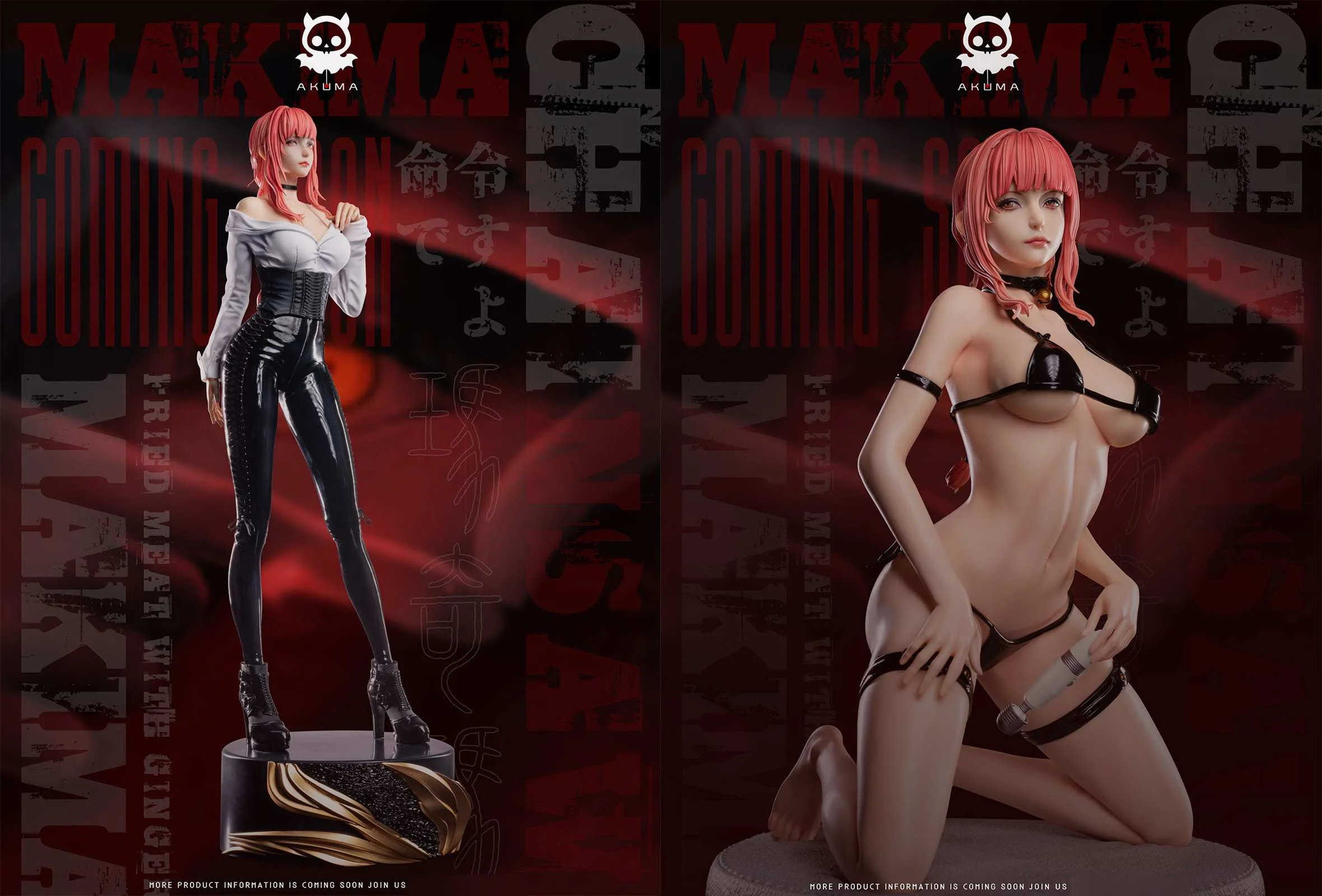 1/4 Scale Makima - Chainsaw Man Resin Statue - Akuma Studio - Image 1