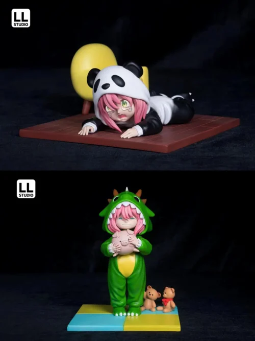 Panda & Crocodile Cosplay Anya Forger - SPY X FAMILY Resin Statue - LL Studio - Image 1