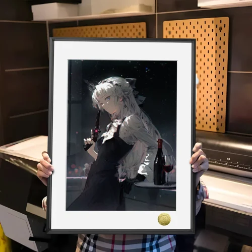 A3 & 4K Size Carlotta Montelli Decorative Painting - Wuthering Waves Decoration Painting - HuangGua Studio