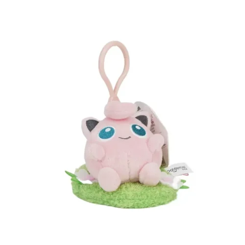 Licensed Grassland Ver. Jigglypuff Super Soft Short Plush Doll Charms - Free Shipping - Pokemon [In Stock] - Image 2