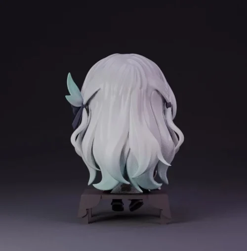 Small Bench Series 001 Chibi Ver. Firefly - Honkai: Star Rail Resin Statue - QQAi Studio - Image 2