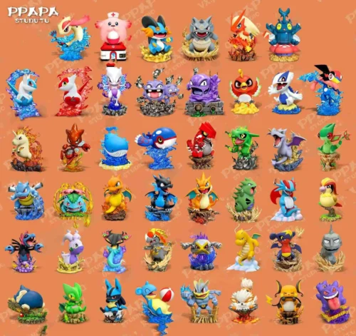 Little Fatty Series Rhydon - Pokemon Resin Statue - PPAP Studios - Image 2