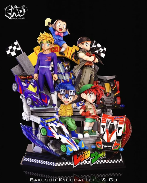 1/6 Scale Main Character of Bakusō Kyōdai Let's & Go!! - Bakusō Kyōdai Let's & Go!! Resin Statue - EMO.Studio - Image 2