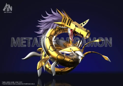 Dark Masters MetalSeadramon - Digimon Resin Statue - An-Studios - Image 2