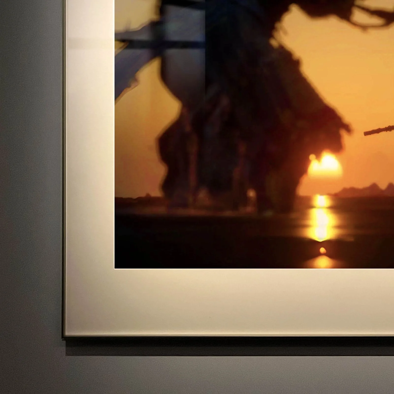 Sunset Scene Wukong Decorative Painting - Black Myth: Wukong Decorative Painting - AMaoHuaShe Studio - Image 4