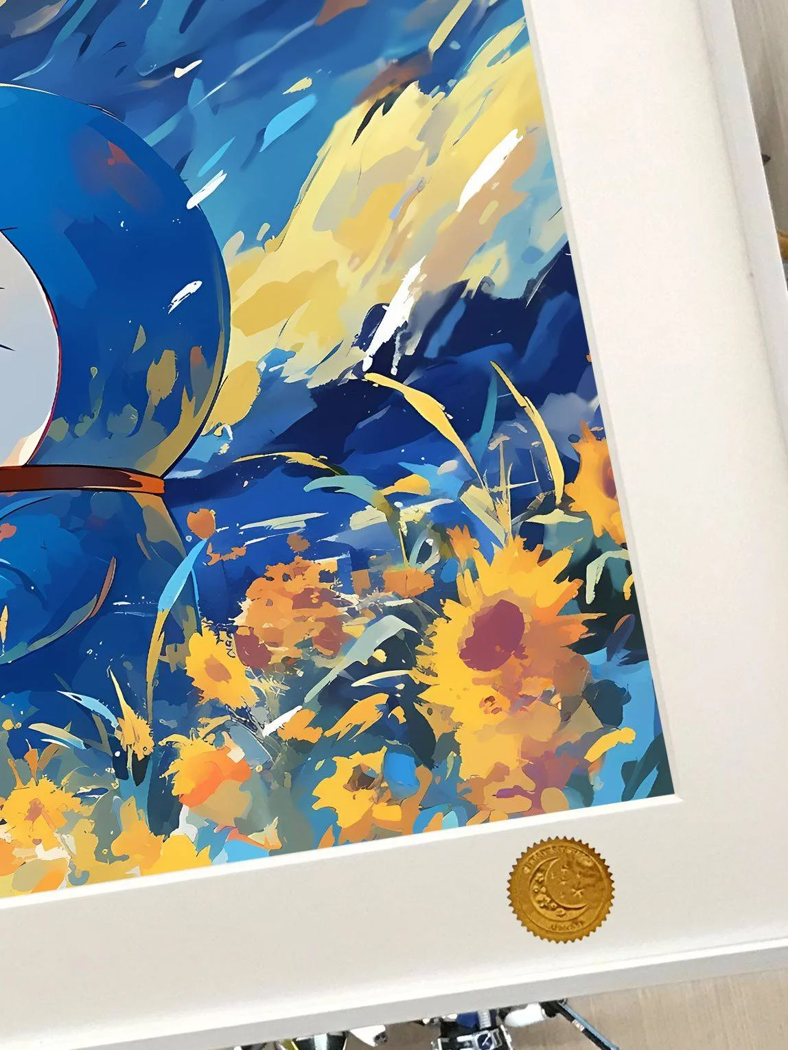 The Starry Night Doraemon Decorative Painting - Doraemon - Xingkong Studio - Image 4