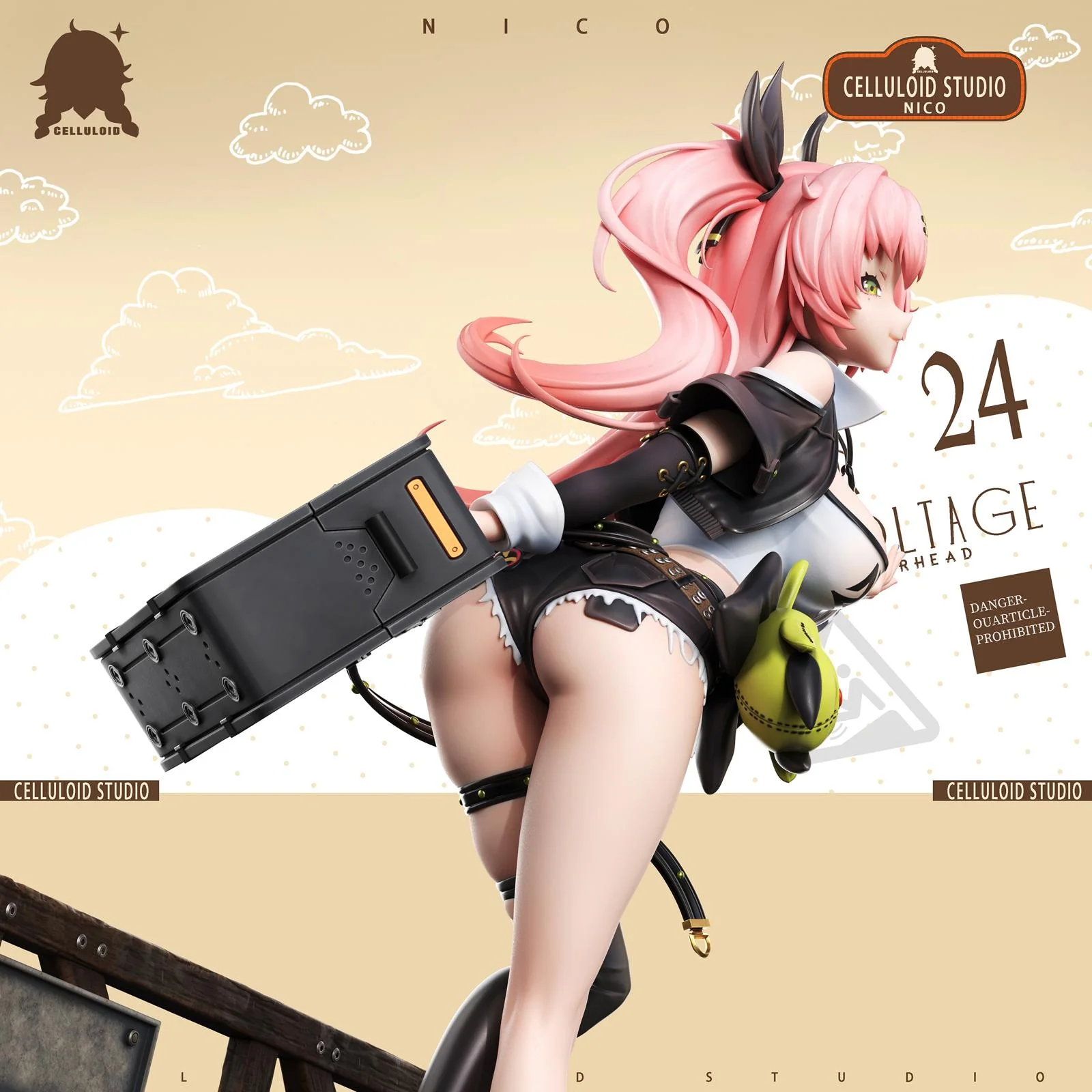 1/6 Scale Nicole Demara - Zenless Zone Zero Resin Statue - Celluloid Studio - Image 5