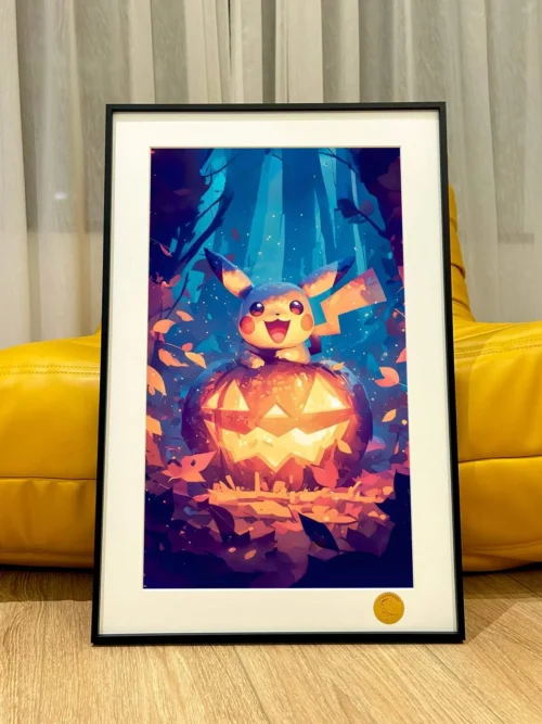 Halloween Pikachu Decorative Painting - Pokemon - Xingkong Studio - Image 1