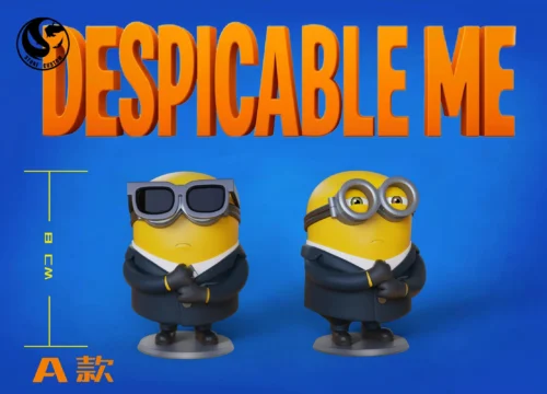 Small & Big Scale Agent Trio Minions - Despicable Me Resin Statue - ST Studios - Image 2