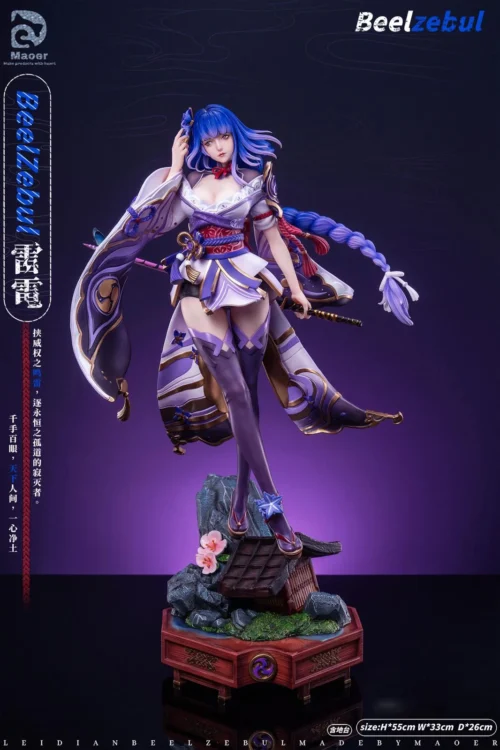 1/4 Scale Beelzebul - Genshin Impact Resin Statue - Maoer Studio - Image 2