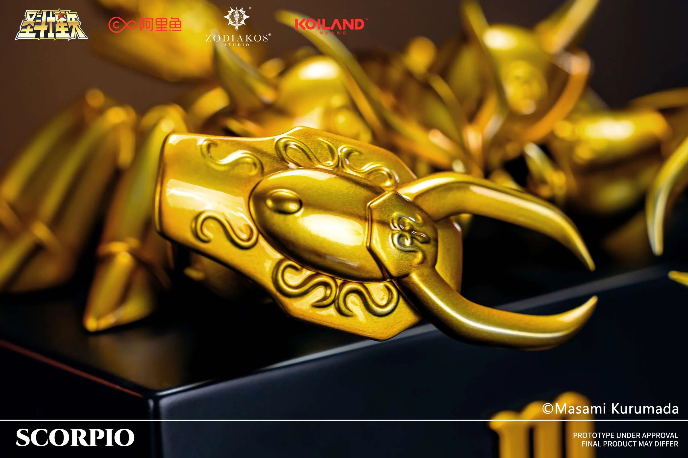 1/6 Scale Licensed Scorpio Cloth - Saint Seiya Resin Statue - Zodiakos Studios - Image 5