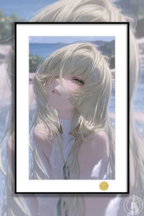 Lusamine Decorative Painting - Pokemon - H-TWO Studio