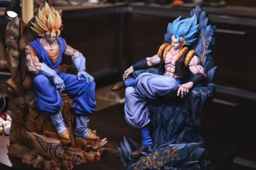 1/4 Scale Throne Gogeta & Vegetto - Dragon Ball Resin Statue - DW-Studio
