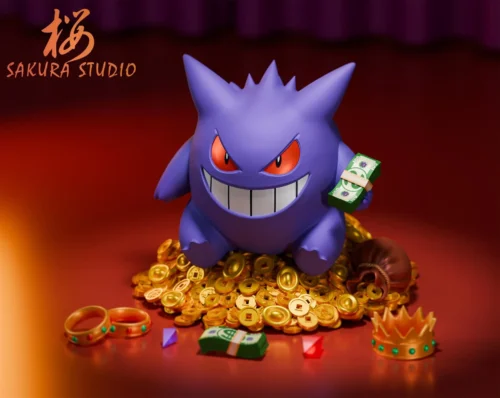 Lucky Gengar - Pokemon Resin Statue - SAKURA Studio [In Stock] - Image 1