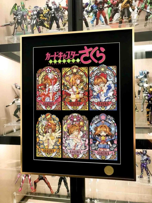 Sakura Kinomoto Stained Glass Decorative Painting - Cardcaptor Sakura (CCS) - Xingkong Studio - Image 2