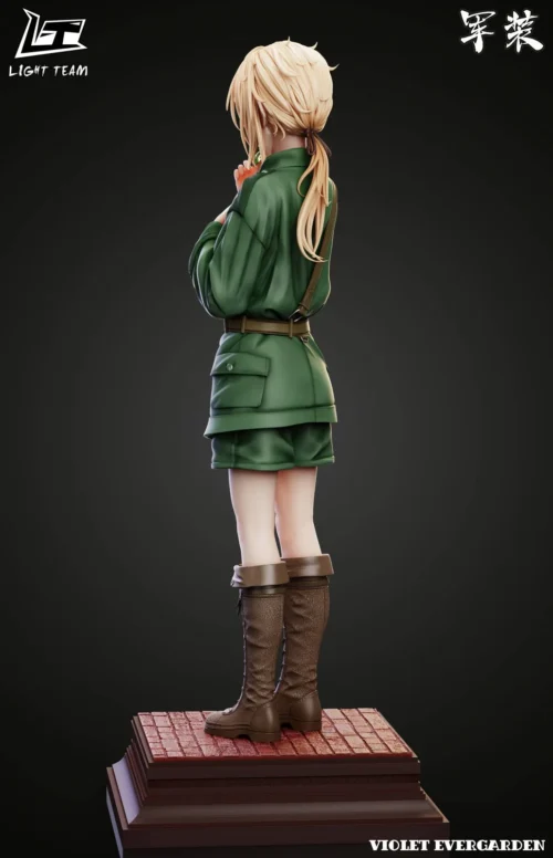 1/6 Scale Childhood Military Uniform Ver. Violet Evergarden - Violet Evergarden Statue - Light Team Studios - Image 2