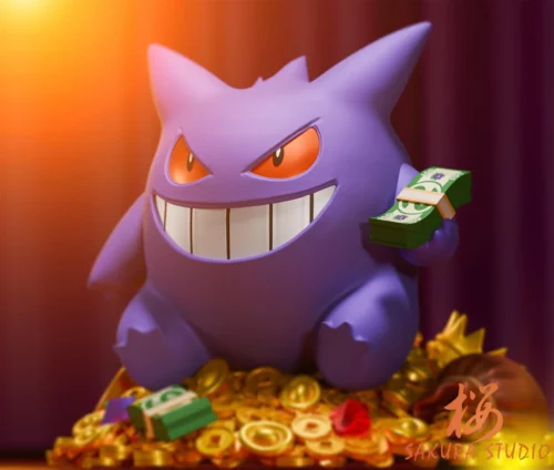 Lucky Gengar - Pokemon Resin Statue - SAKURA Studio [In Stock] - Image 2