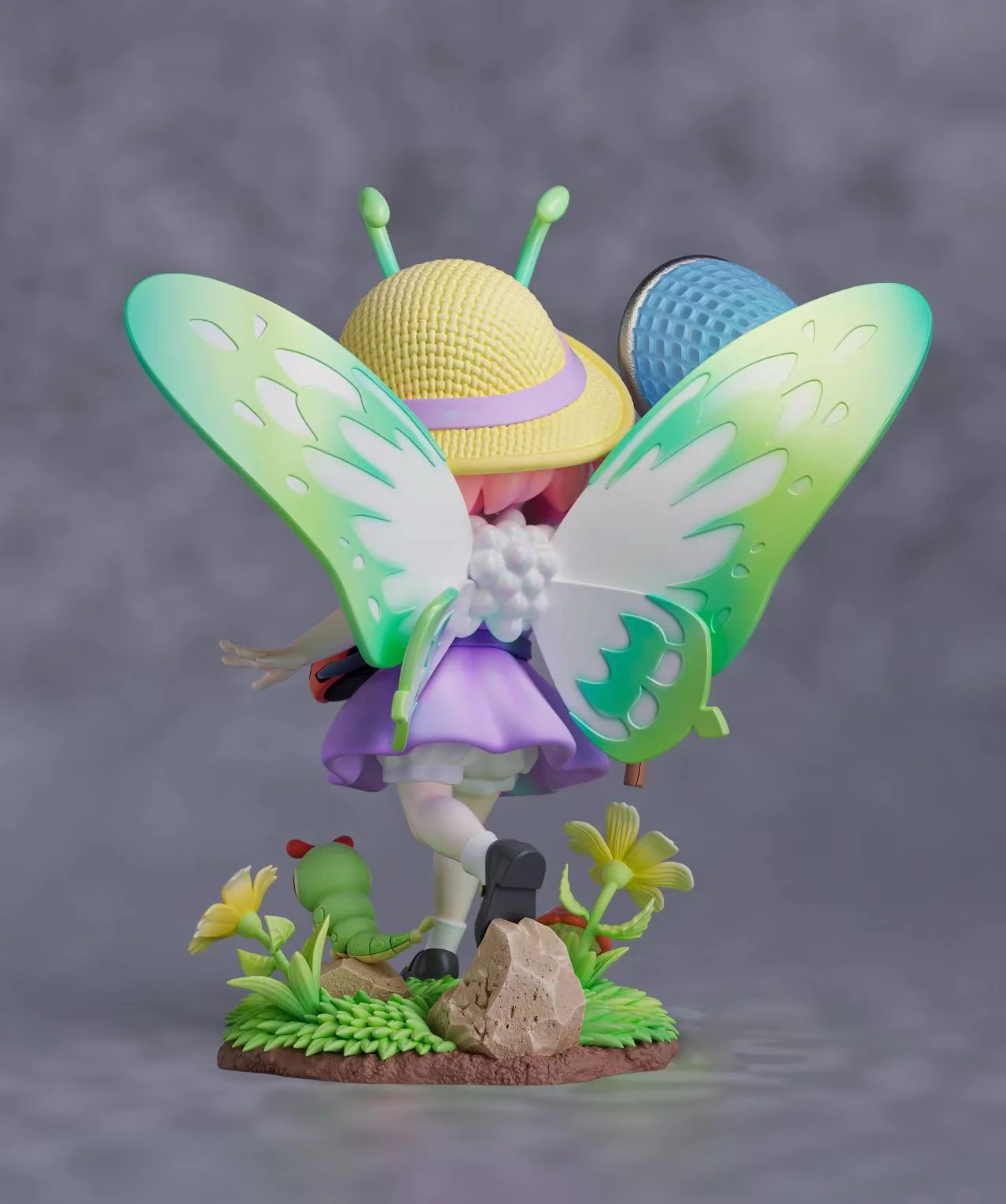 Butterfree Cosplay Anya Forger - Pokemon SPY X FAMILY Resin Statue - Come On Studio - Image 3