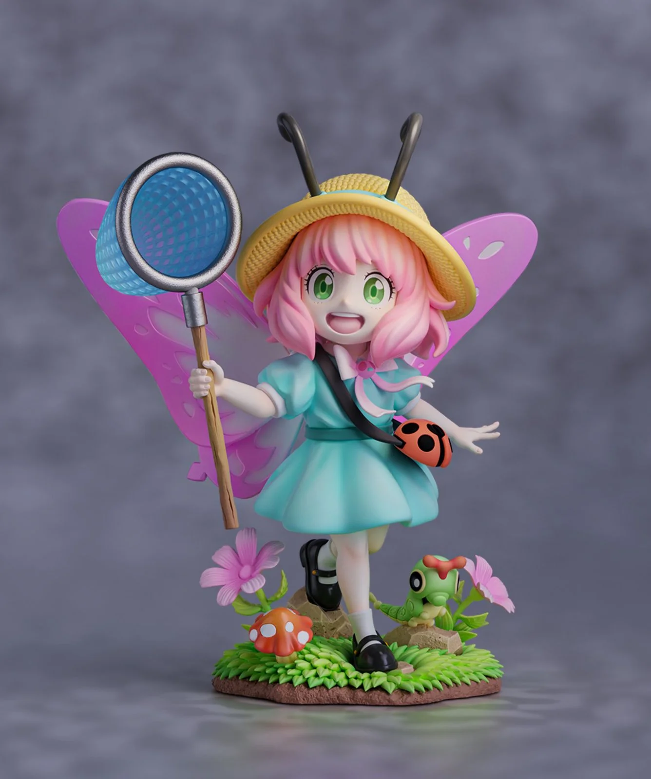 Butterfree Cosplay Anya Forger - Pokemon SPY X FAMILY Resin Statue - Come On Studio - Image 4