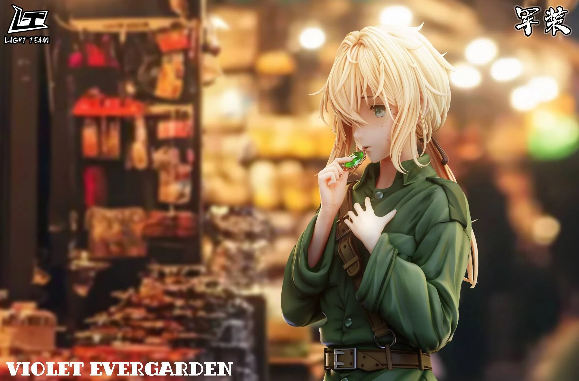 1/6 Scale Childhood Military Uniform Ver. Violet Evergarden - Violet Evergarden Statue - Light Team Studios - Image 5