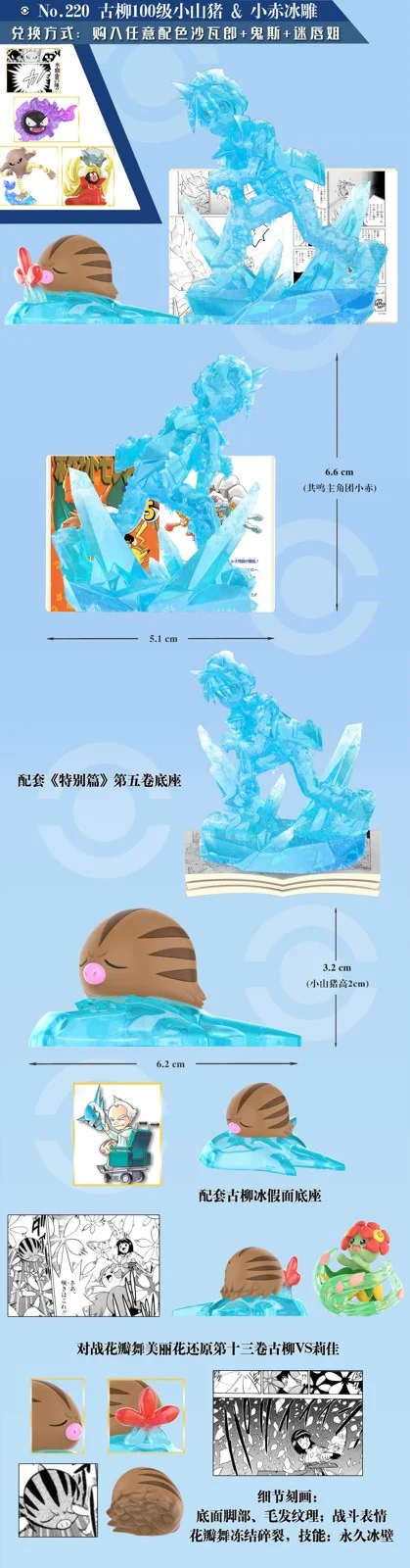 Bruno's Fighting Type Team VS Red's Team - Pokemon Resin Statue - QN Studios - Image 10