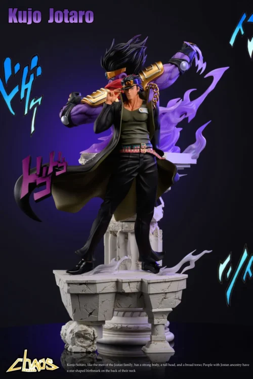 Jotaro Kujo & Star Platinum - JoJo's Bizarre Adventure Resin Statue - Chaos Dog Studio - Image 1