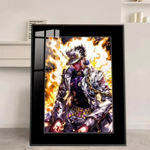 White Suit Ver. Jotaro Kujo Decorative Painting - JoJo's Bizarre Adventure Decorative Painting - JuZi Studio