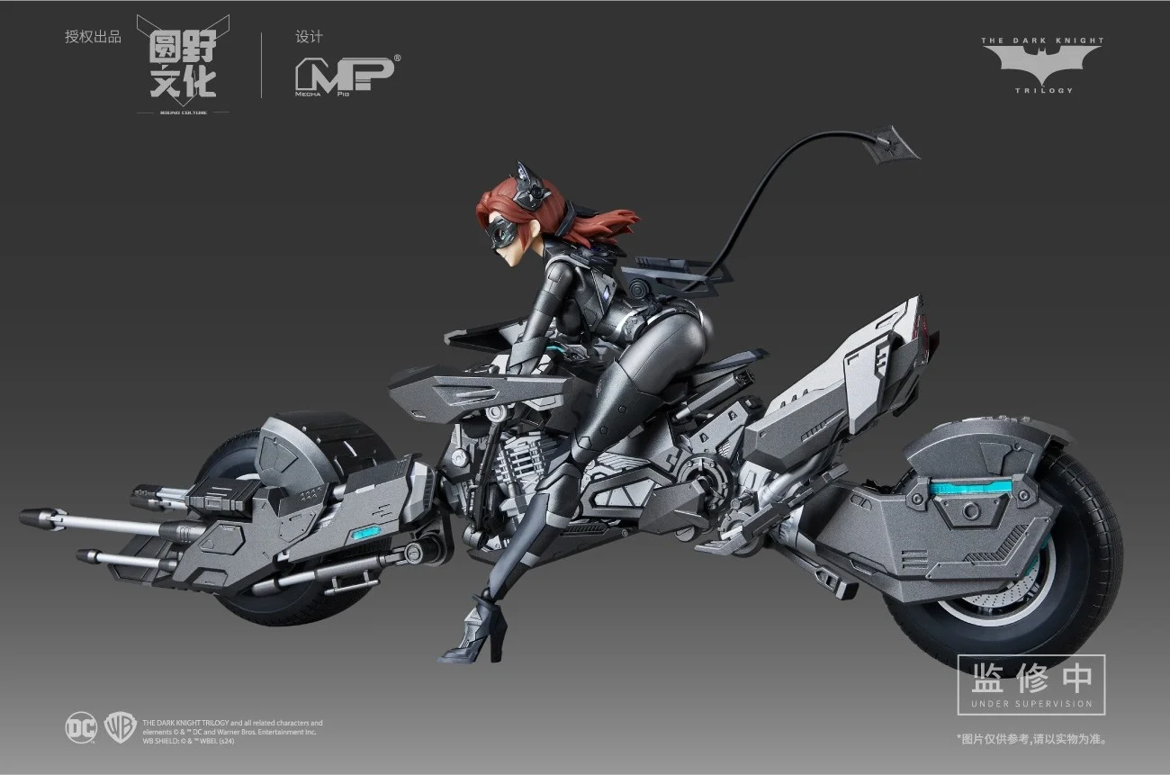 1/10 Scale Movable Catwoman & Drifter Motorcycle - DC Official Statue - JiangHunJi - Image 3