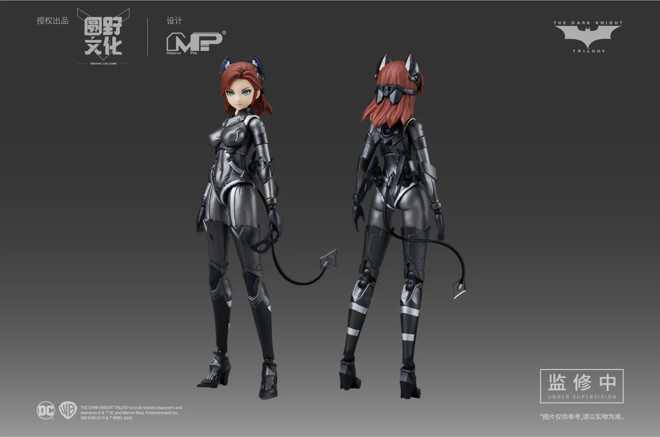 1/10 Scale Movable Catwoman & Drifter Motorcycle - DC Official Statue - JiangHunJi - Image 4