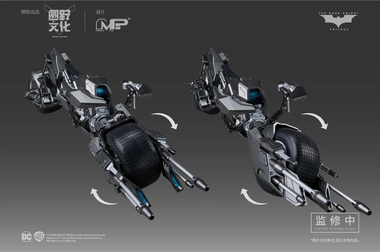 1/10 Scale Movable Catwoman & Drifter Motorcycle - DC Official Statue - JiangHunJi - Image 6