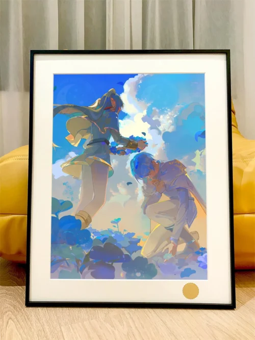 Flower Crown Decorative Painting - Frieren: Beyond Journey's End - Xingkong Studio