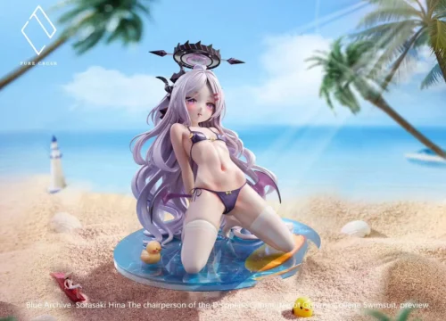 1/6 Scale Loli Series 001 Swimsuit Ver. Sorasaki Hina - Blue Archive Resin Statue - Pure Crush Studio