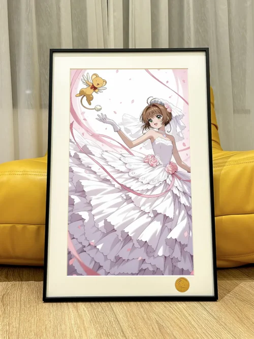 Wedding Dress Ver. Sakura Kinomoto Decorative Painting - Cardcaptor Sakura (CCS) - Xingkong Studio