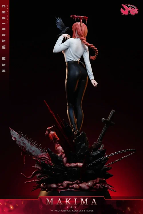 1/4 Scale Makima - Chainsaw Man Resin Statue - modomodo Studio - Image 2