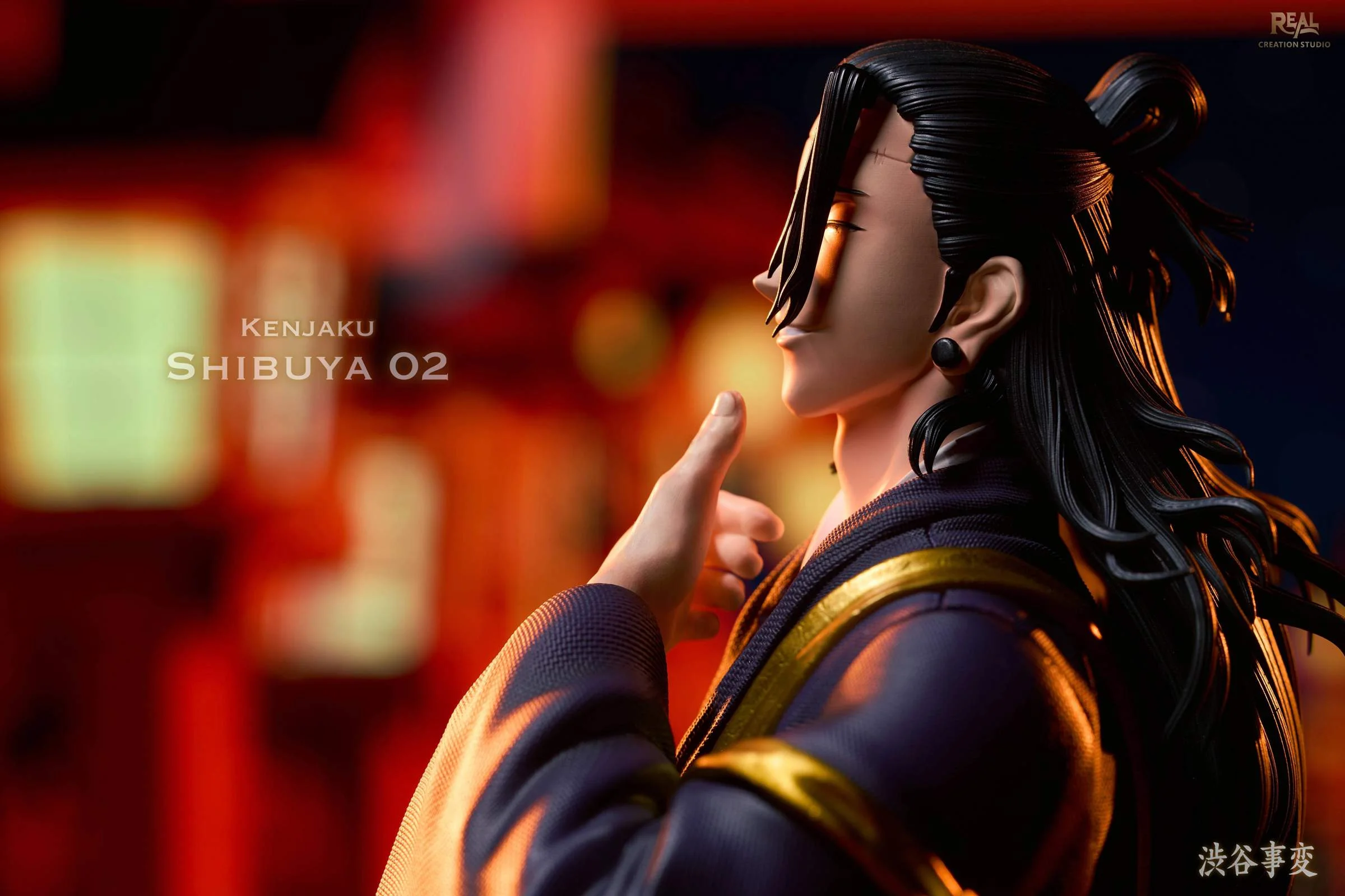 1/6 Scale Gojo Satoru & Geto Suguru/Kenjaku - Jujutsu Kaisen Resin Statue - Real Creation Studio - Image 7