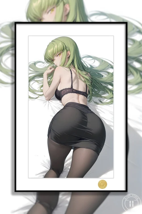 Girlfriend Ver. C.C. Decorative Painting - Code Geass - H-TWO Studio
