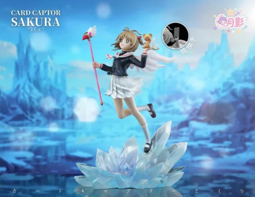 Ice Sakura Kinomoto with LED - Cardcaptor Sakura (CCS) Resin Statue - YueYing Studio