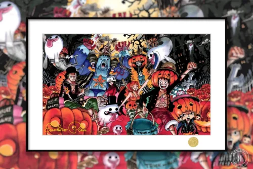 Halloween Ver. Straw Hat Crew Decorative Painting - ONE PIECE - H-TWO Studio