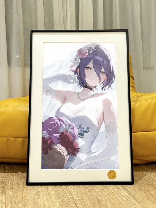 Wedding Dress Ver. Reze Decorative Painting - Chainsaw Man - Xingkong Studio