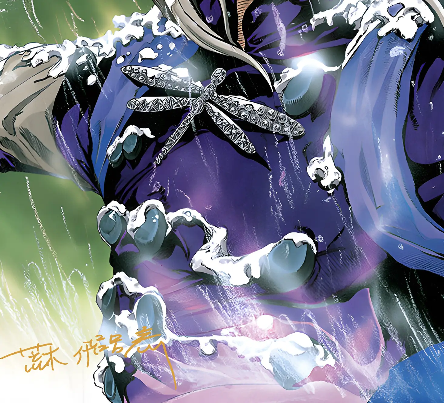 Gyro Zeppeli Decorative Painting - JoJo's Bizarre Adventure: Steel Ball Run - H-TWO Studio - Image 4