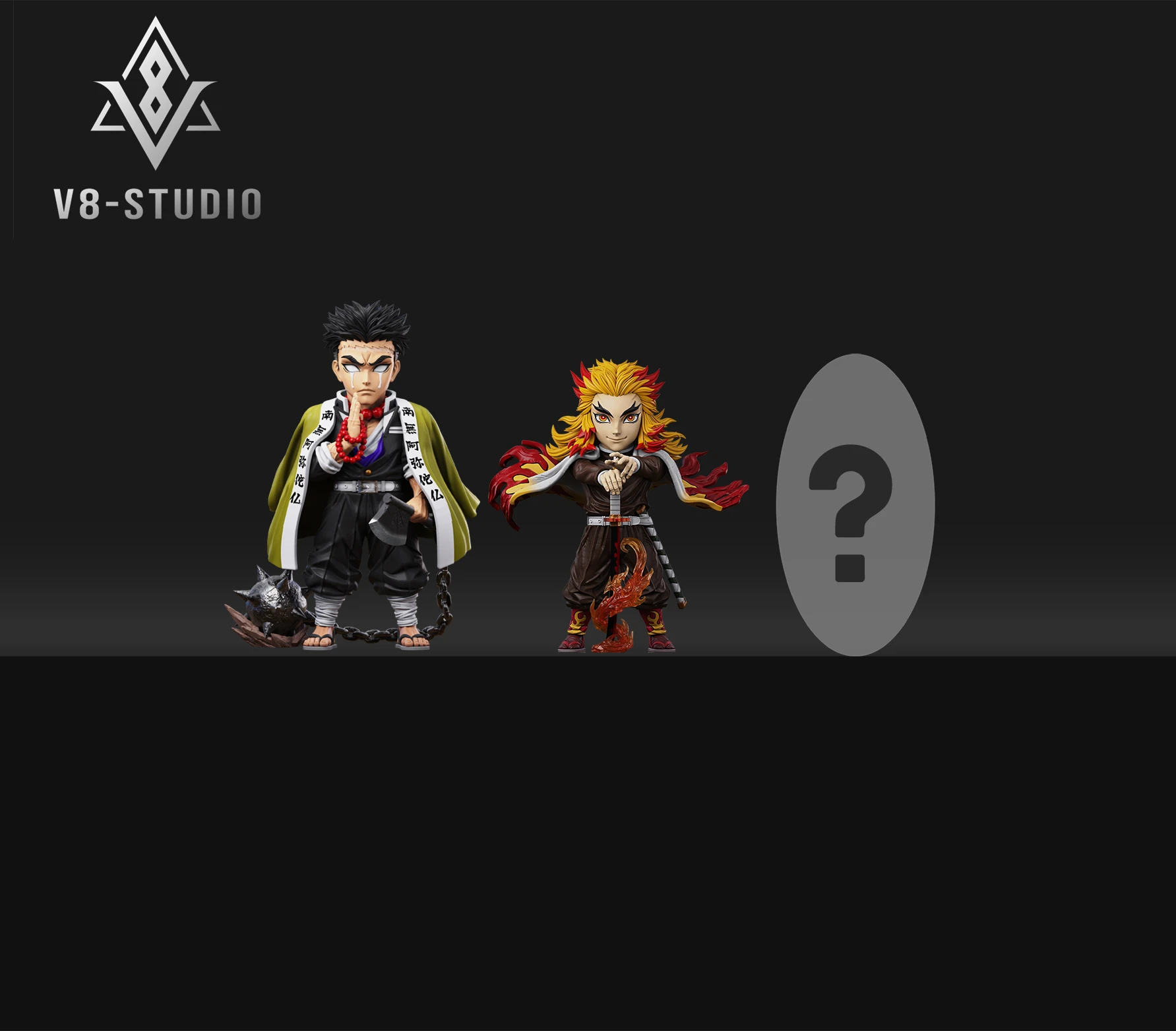 WCF Scale Stone Hashira Gyomei Himejima - Demon Slayer: Kimetsu No Yaiba Statue - V8-Studio - Image 2