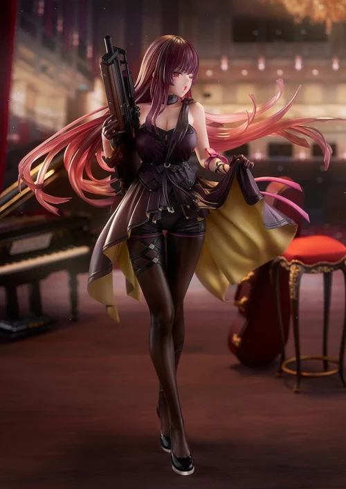 1/7 Scale Ballroom Interlude Ver. Makiatto - Girls' Frontline 2: Exilium Official Statue - Good Smile Company - Image 2