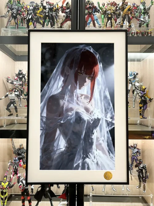 Wedding Ver. Makima Decorative Painting - Chainsaw Man - Xingkong Studio - Image 2