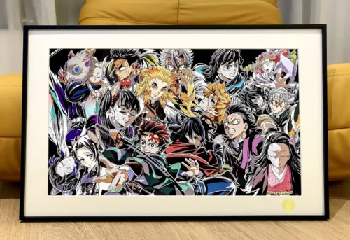 The Infinity Castle Arc Decorative Painting - Demon Slayer: Kimetsu No Yaiba - Xingkong Studio - Image 1